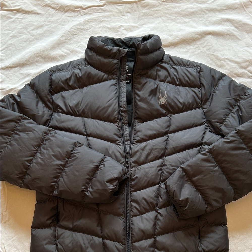 Spyder Black Puffer Jacket